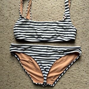 J. Crew stripe bikini